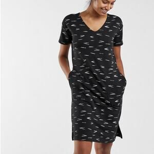 Title Nine Women Sandpiper Tshirt Dress S Stretch Golf Activewear Trail Athletic